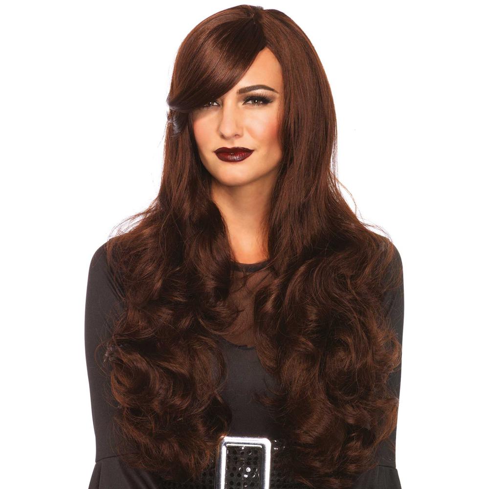 Leg Avenue - Long Wavy Perruque - Marron